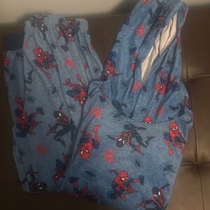 Kids Spider-Themed Blue Pajamas